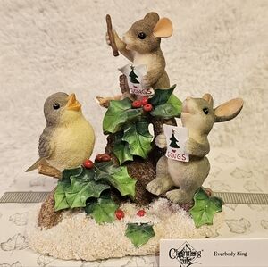 Charming Tails Figurine Everybody Sing Retired Limited